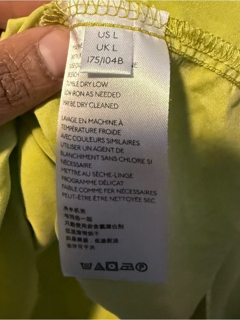 We The Free Large Olive Green Oversized Button-Front Shirt - Picture 5 of 15